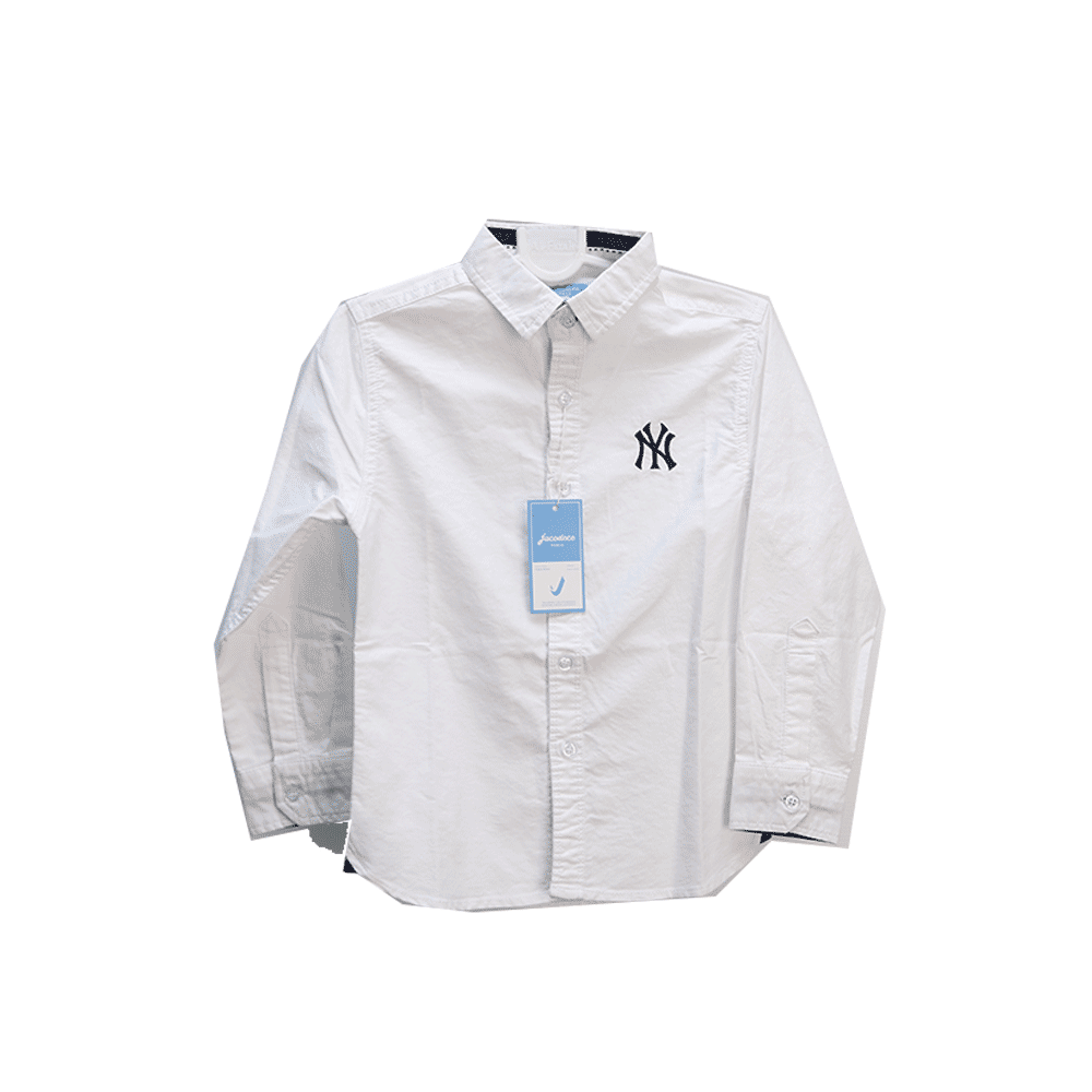BOYS L/S CASUAL SHIRT Y9732 MW-20 8-9 YEAR Default Title - MamasJan KidsWear