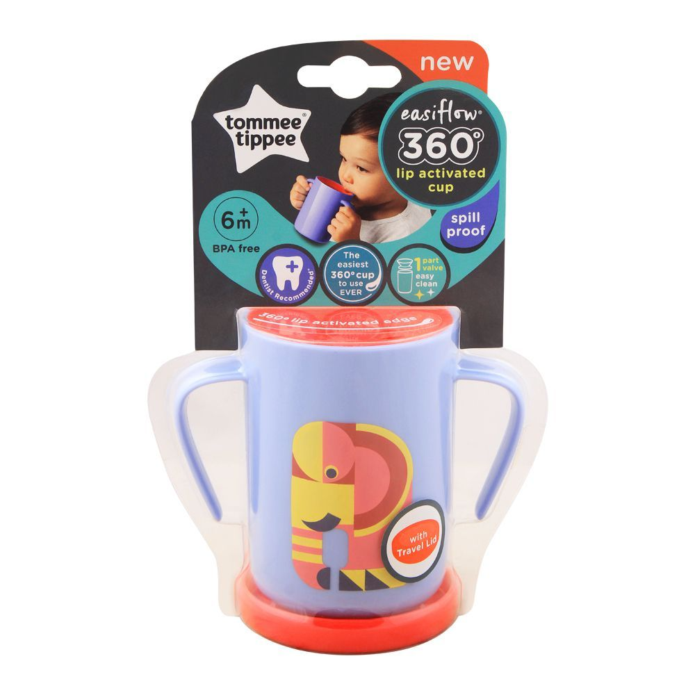 TOMMEE TIPPEE BABY FEEDING CUP PURPLE 6M+ 200 ML 447206/38 Default Title - MamasJan Grocery Nonfood