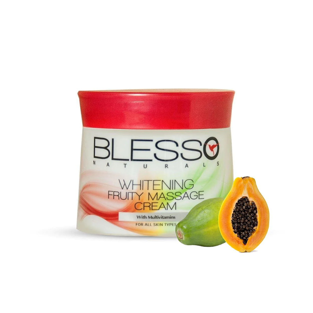 BLESSO NATURALS WHITENING FRUITY MASSAGE CREAM 75ML Default Title - MamasJan skincare