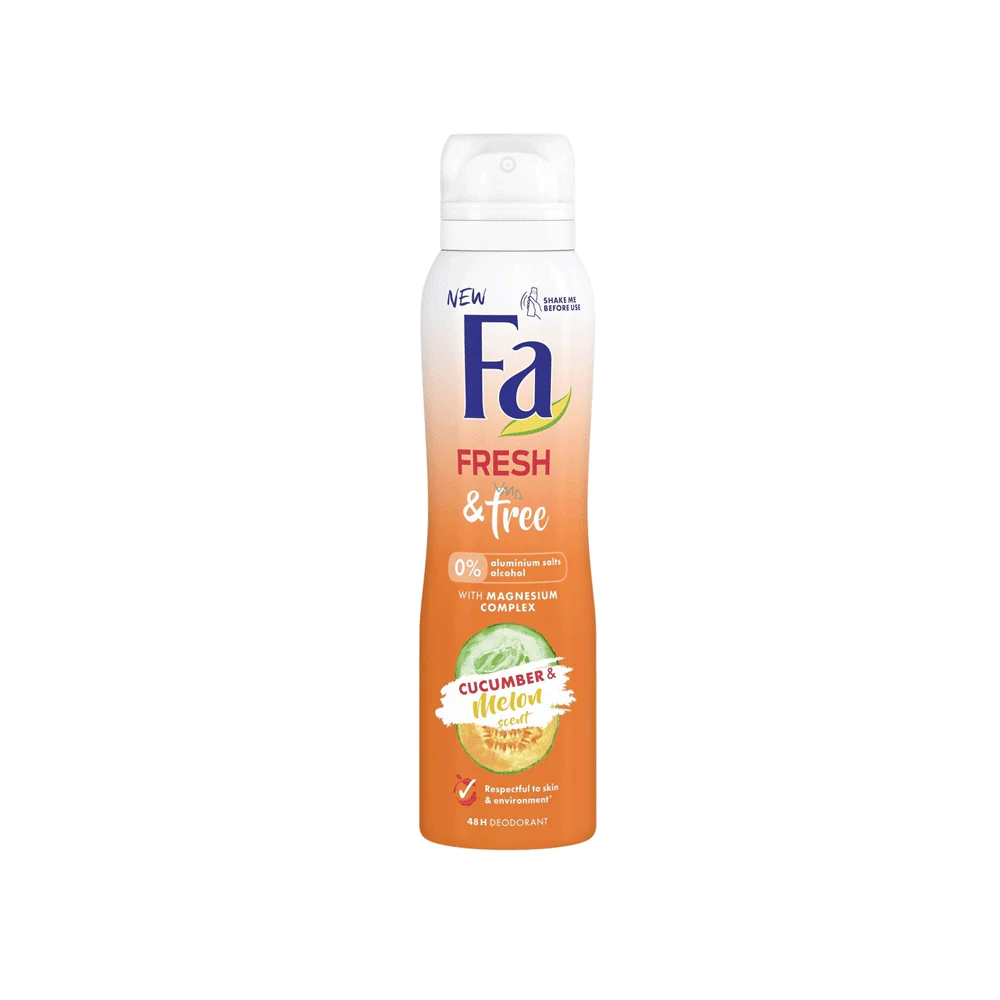 FA DEODORANT FRESHLY FREE CUCUMBER & MELON 200 ML Default Title - MamasJan Grocery Nonfood