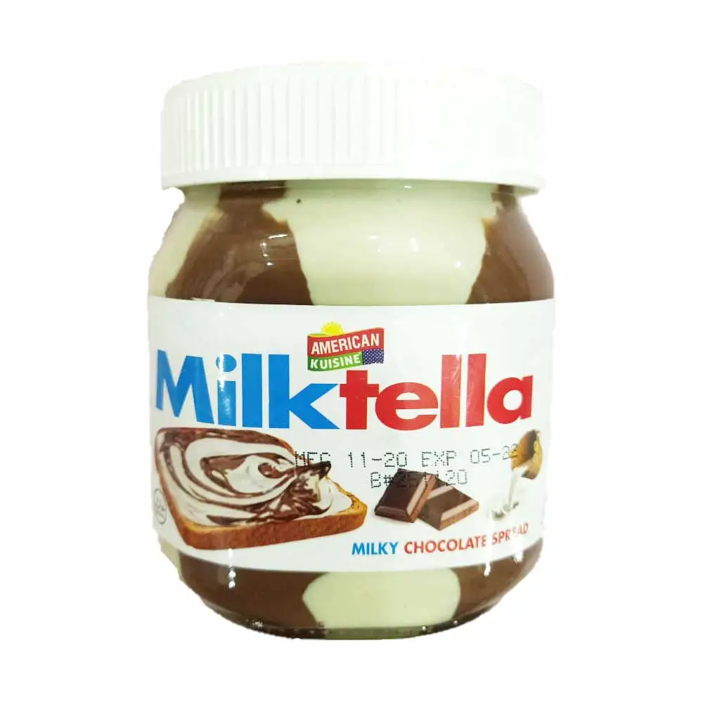 AMERICAN KUISINE MILKTELLA MILKY CHOCOLATE SPREAD 350GM Default Title - MamasJan Grocery