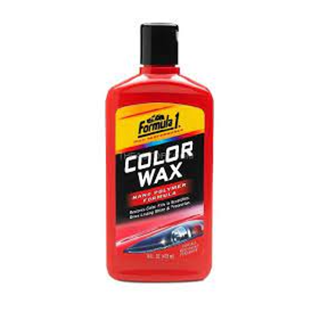 FORMULA 1 COLOR WAX RED RESTORE COLOR SCRATCHES SHINE 473 ML Default Title - MamasJan Grocery Nonfood