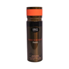 HIBAS COLLECTION DEODORANT THREE D HOMME PARIS 200 ML Default Title - MamasJan Grocery Nonfood