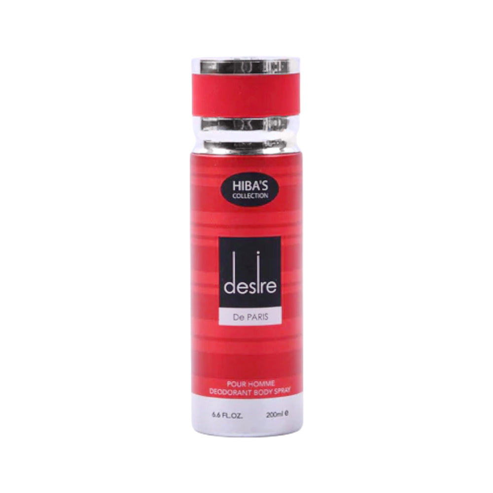 HIBA'S COLLECTION DEODORANT DESIRE DE PARIS 200 ML Default Title - MamasJan Grocery Nonfood
