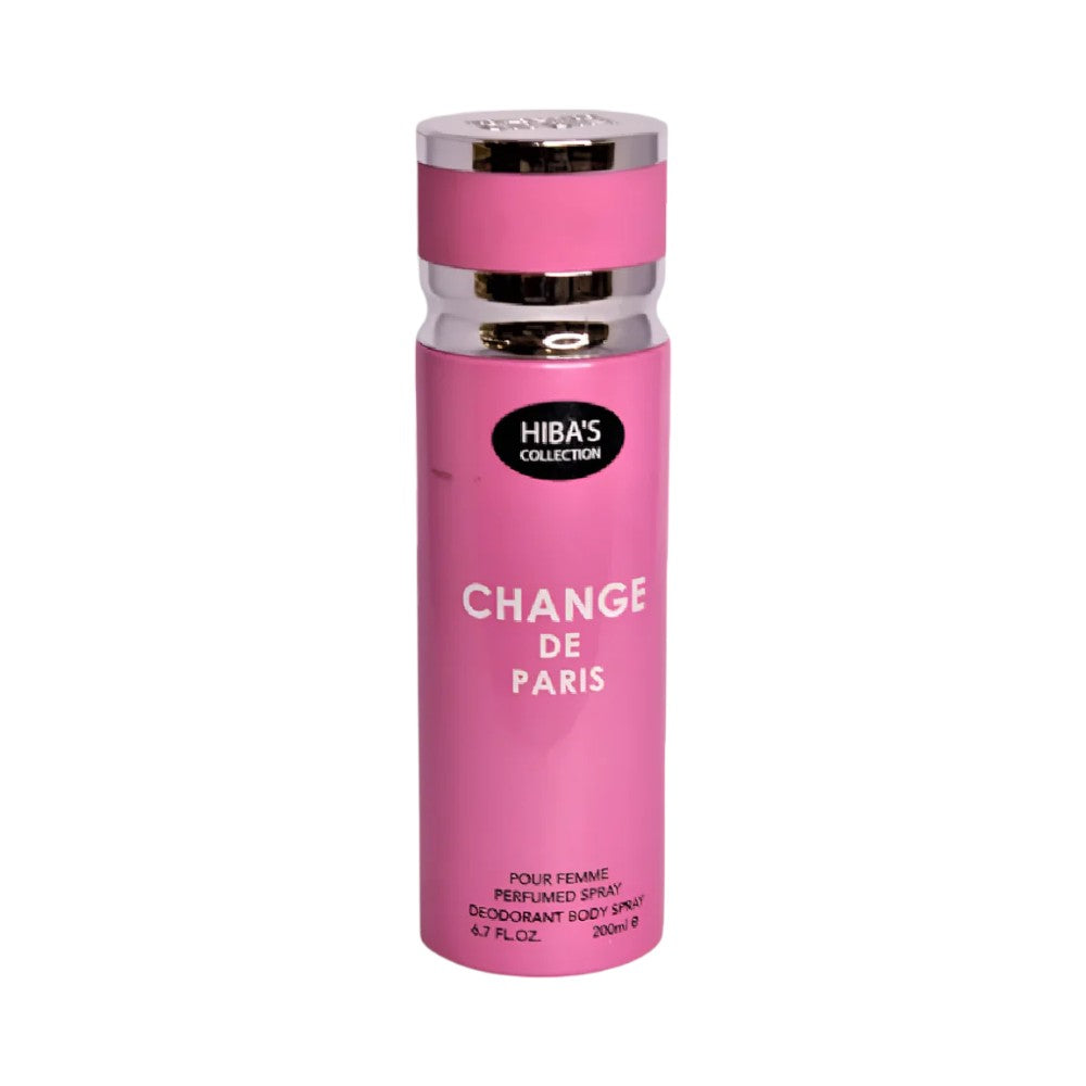 HIBA'S COLLECTION DEODORANT CHANGE DE PARIS 200 ML Default Title - MamasJan Grocery Nonfood