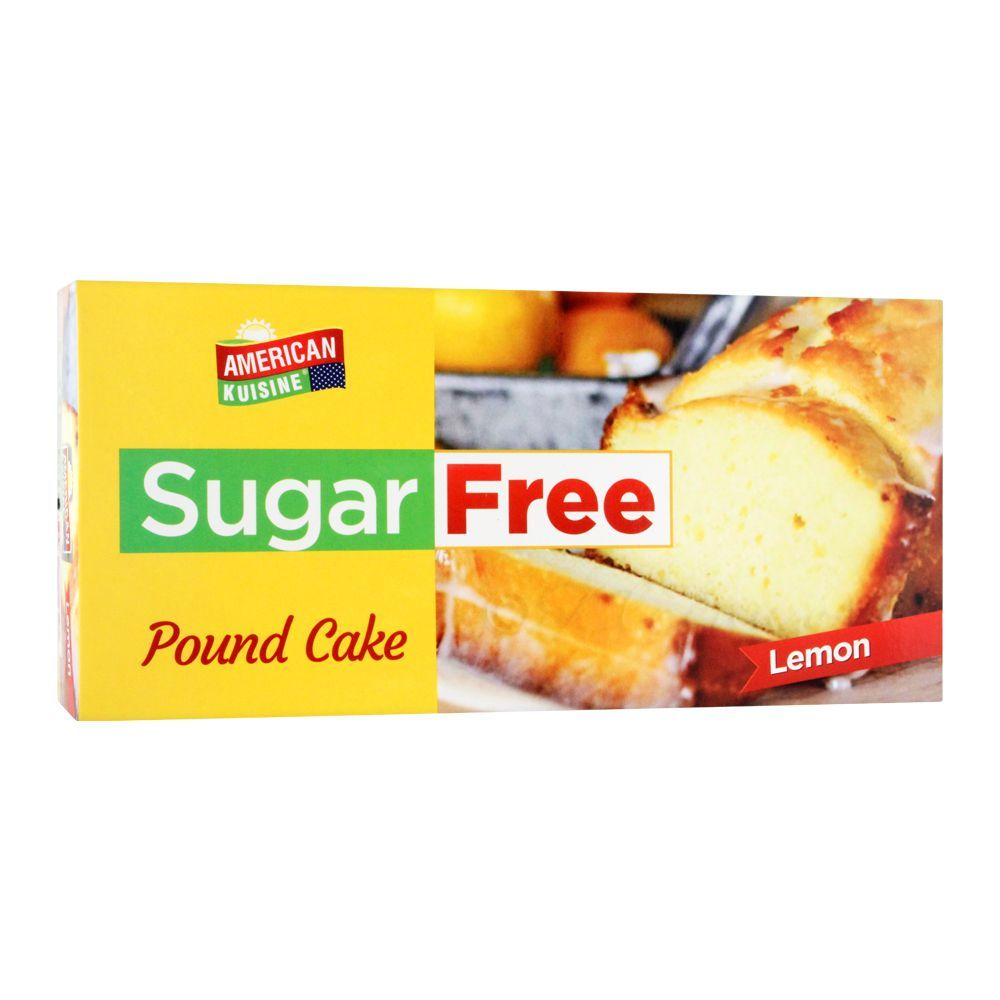 AMERICAN KUISINE SUGAR FREE POUND CAKE LEMON 230GM Default Title - MamasJan Grocery