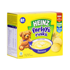 HEINZ FARLEY'S RUSK BANANA 12PC 120 GM Default Title - MamasJan Grocery