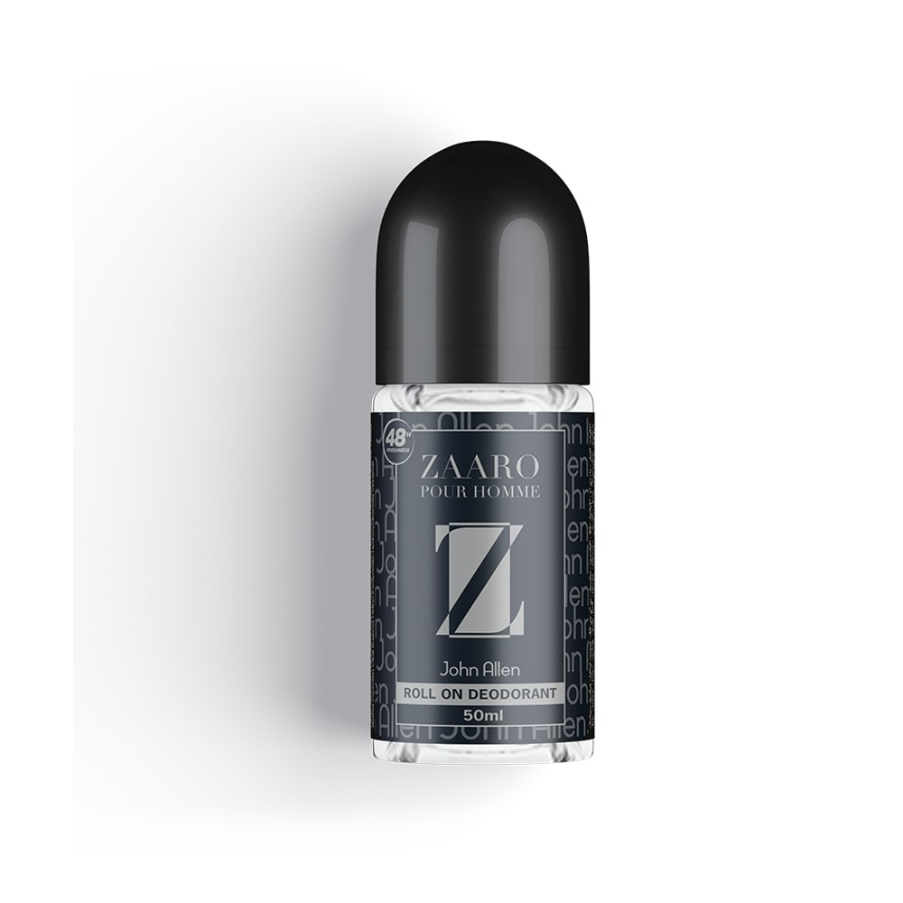 JOHN ALLEN ROLL ON DEODORANT ZAARO POUR HOMME 50 ML Default Title - MamasJan Grocery Nonfood