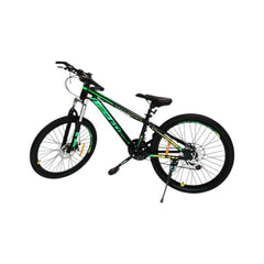 BABY BICYCLE 24INCH IR TY14 (15+ YEAR) Black & Dark Green - MamasJan Toys