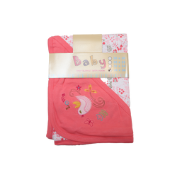 BABY WRAPPING SHAWL HOODED SUMMER-21 1047 Default Title - MamasJan KidsWear