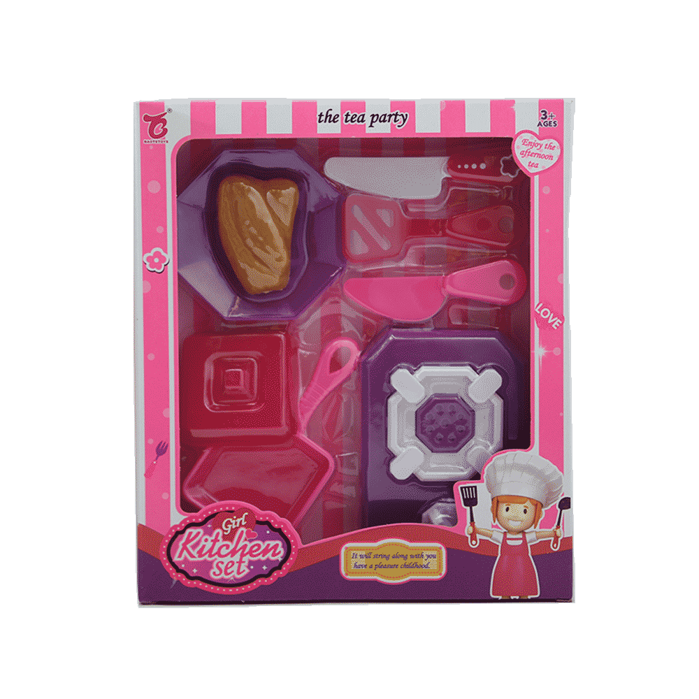 331D KITCHEN PLAY SET IR (3+ YEAR) Default Title - MamasJan Toys