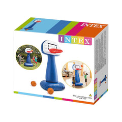 57502 Intex Basket Ball Hoop Set Ai (3+ Year) Default Title - MamasJan Toys