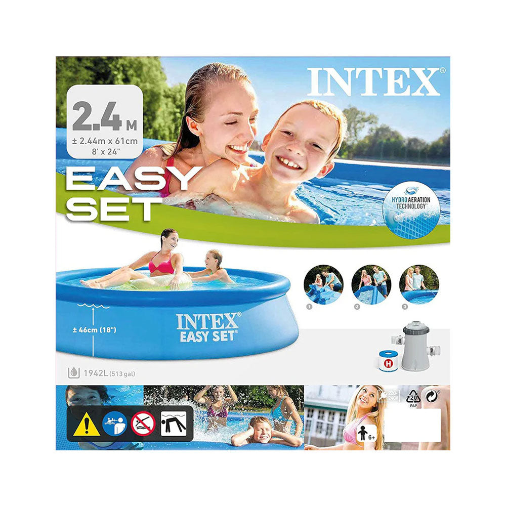 28108 INTEX EASY POOL 8X24 AI (6+ YEAR) Default Title - MamasJan Toys