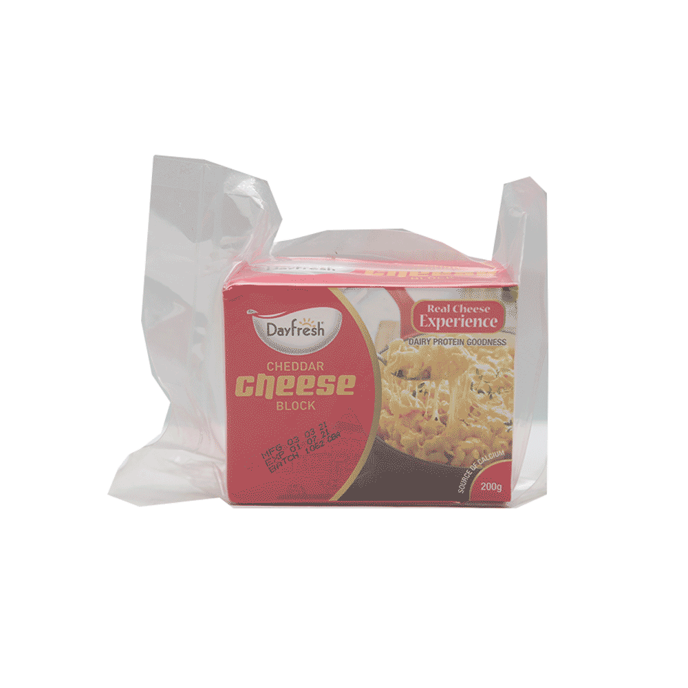 DAY FRESH CHEDDAR CHEESE BLOCK 200GM Default Title - MamasJan GroceryFoods