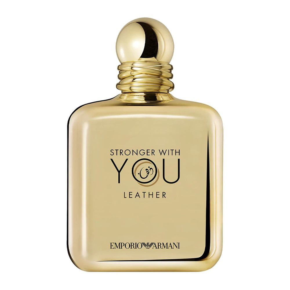EMPORIO ARMANI STRONGER WITH YOU LEATHER M EDP 100 ML Default Title - MamasJan s