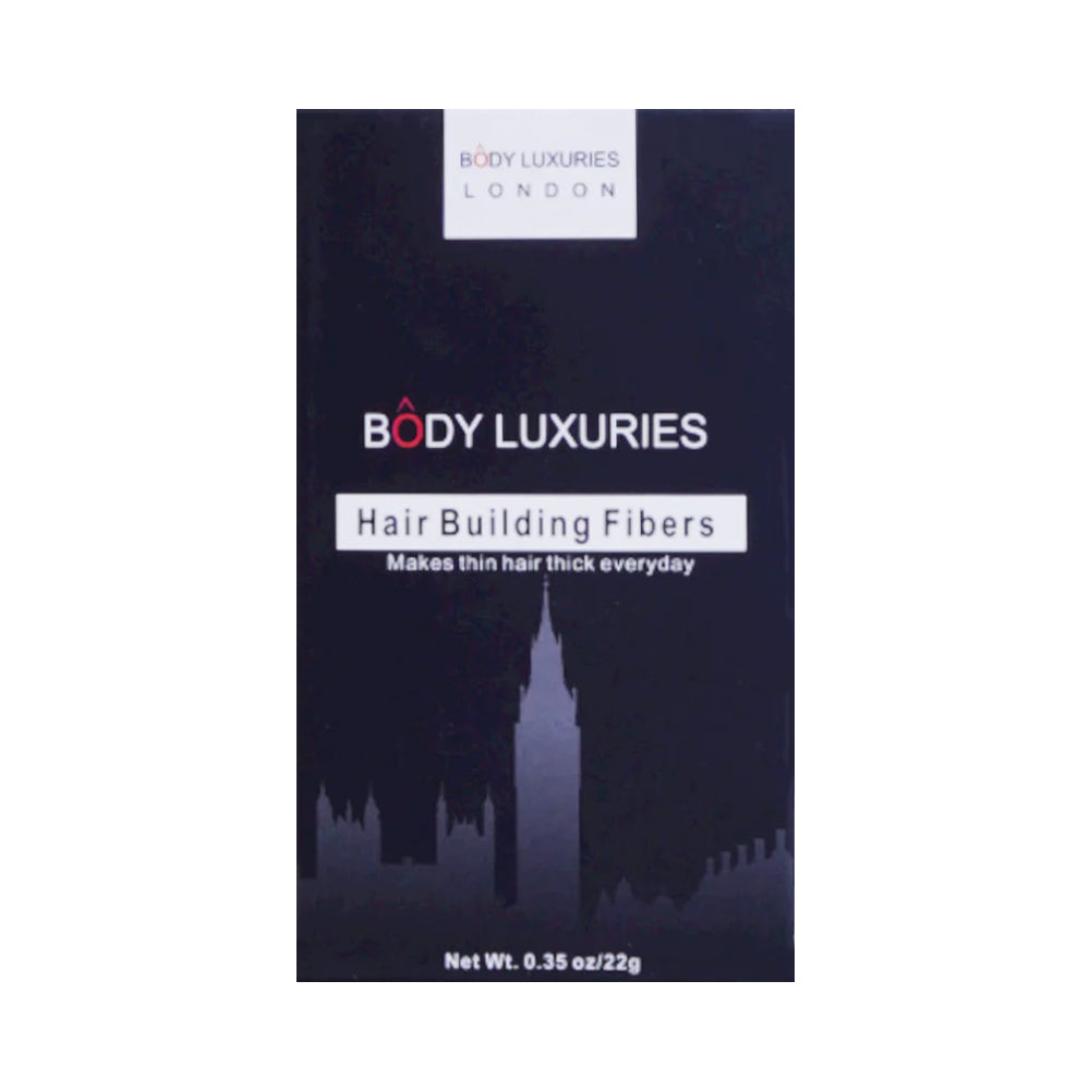 BODY LUXURIES HAIR BUILDING FIBERS BLACK NO 1 22 GM Default Title - MamasJan s