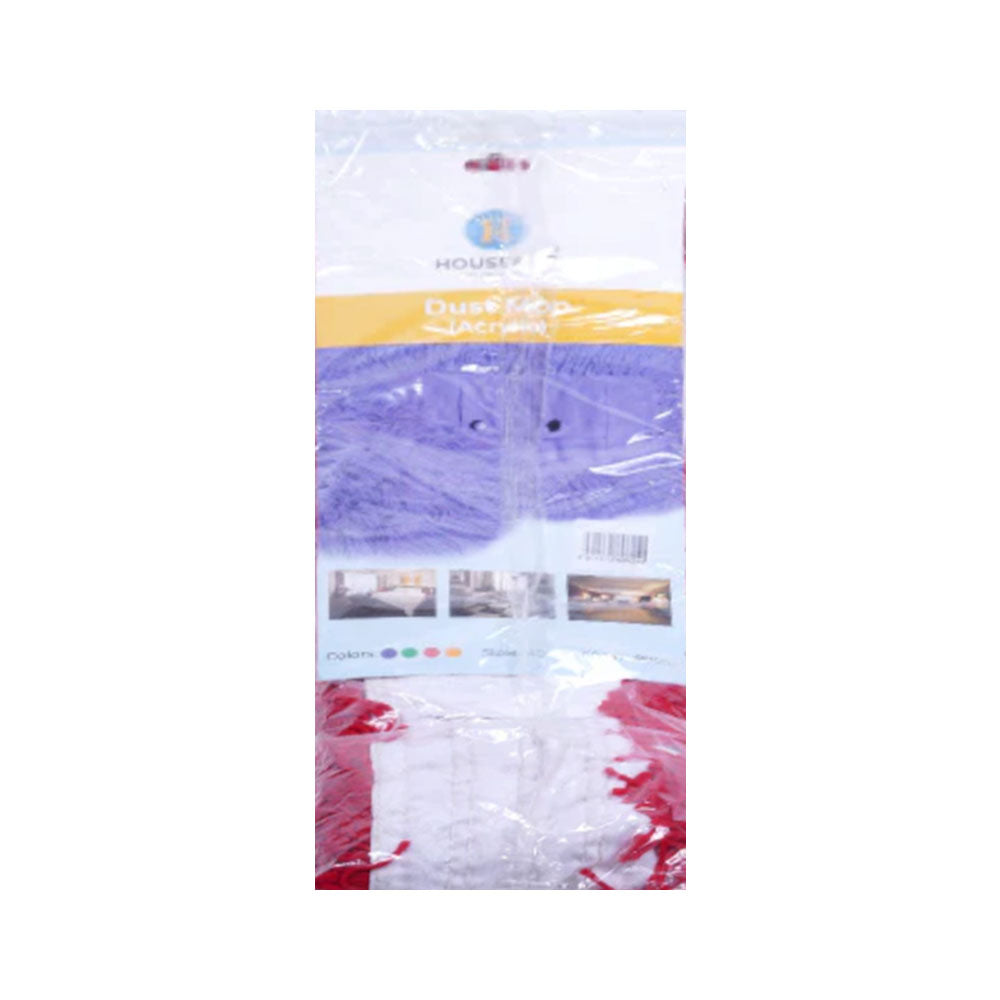 H&C DUST MOP ACRYLIC 80CM REFIL RED Default Title - MamasJan Grocery Nonfood