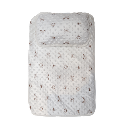 BABY PLASTIC SHEET WITH PILLOW 1137 TUR SU-21 Default Title - MamasJan KidsWear