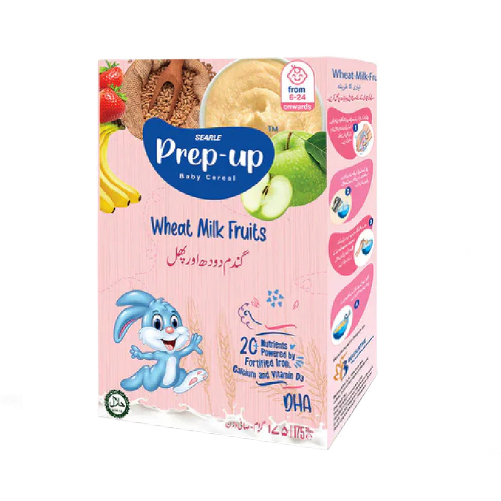 SEARLE PREP-UP WHEAT MILK AND FRUIT 6MONTHS 175GM Default Title - MamasJan Grocery