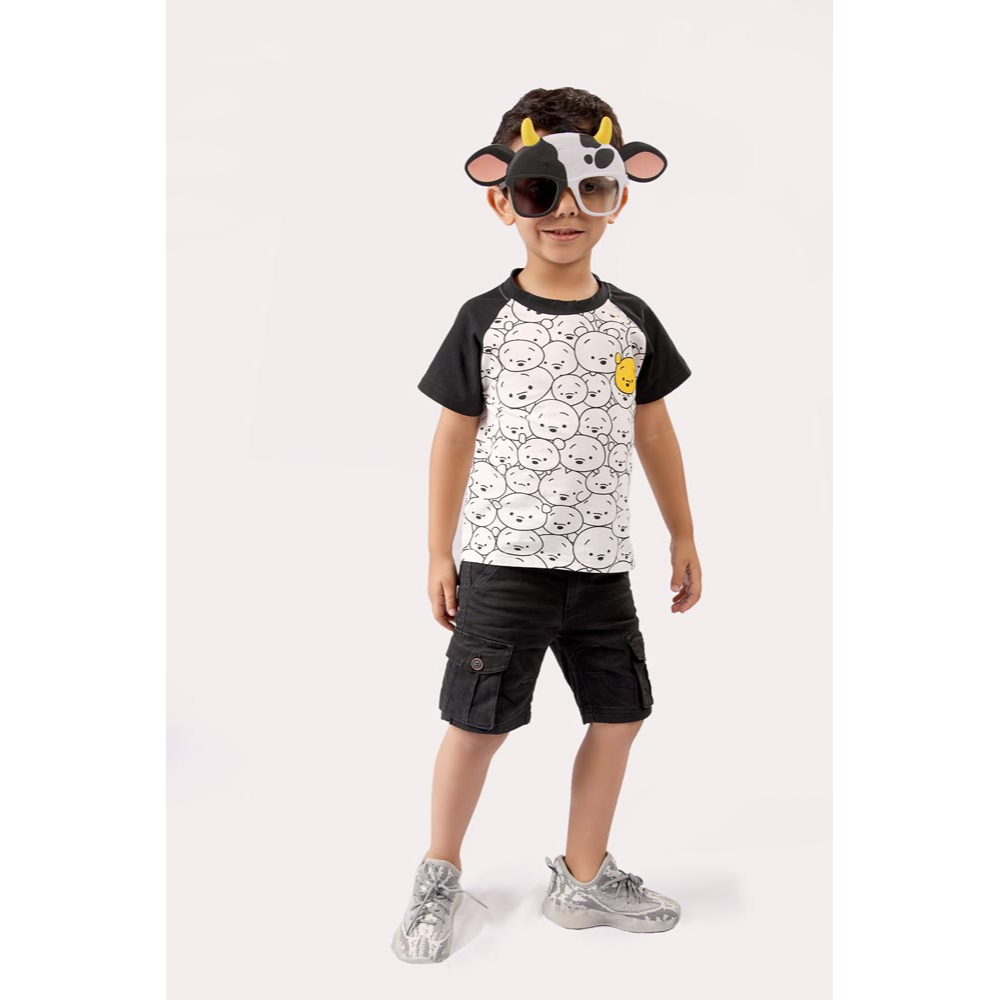BOYS S/S 2PC KNICKER SUIT 06 IR SU-21 2-3 YEAR Default Title - MamasJan KidsWear