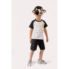 BOYS S/S 2PC KNICKER SUIT 06 IR SU-21 2-3 YEAR Default Title - MamasJan KidsWear