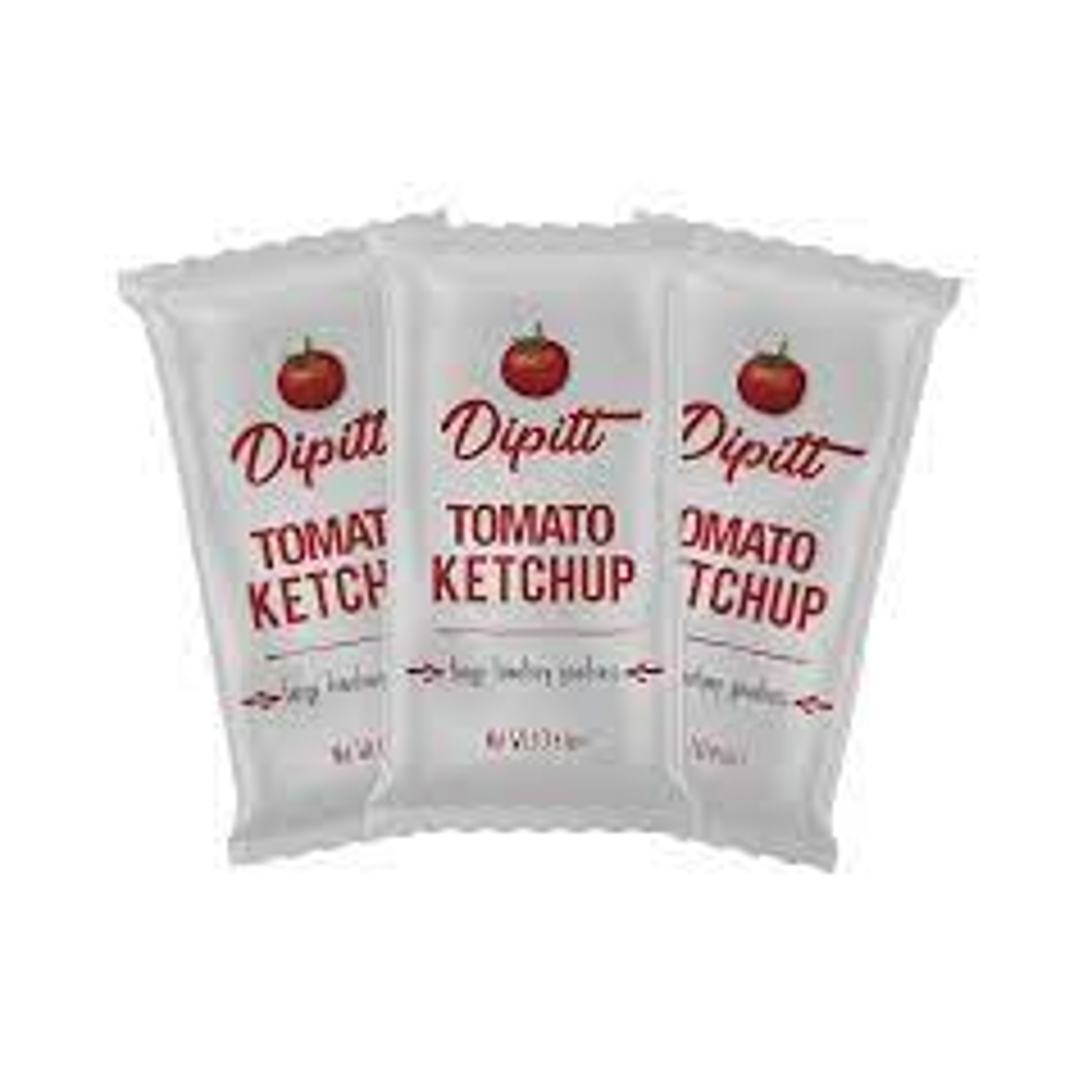DIPPIT TOMATO KETCHUP SACHET BOX 100S Default Title - MamasJan Grocery