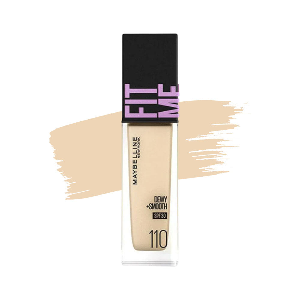 MAYBELLINE PRIMER FIT ME FOUNDATION DEWY PUMP SPF 30ML 220 - MamasJan Makeup