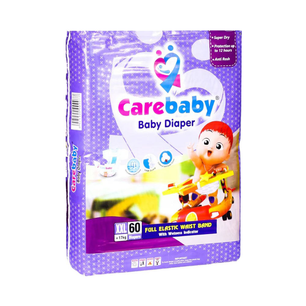 CARE BABY DIAPER MEGA XXL 60S Default Title - MamasJan Grocery Nonfood