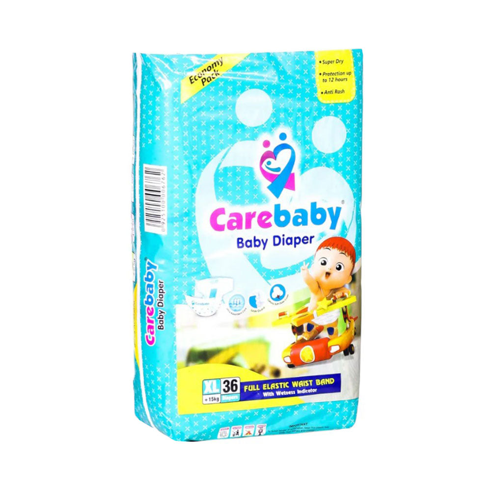 CARE BABY DIAPER ECONOMY EXTRA LARGE 36S Default Title - MamasJan Grocery Nonfood