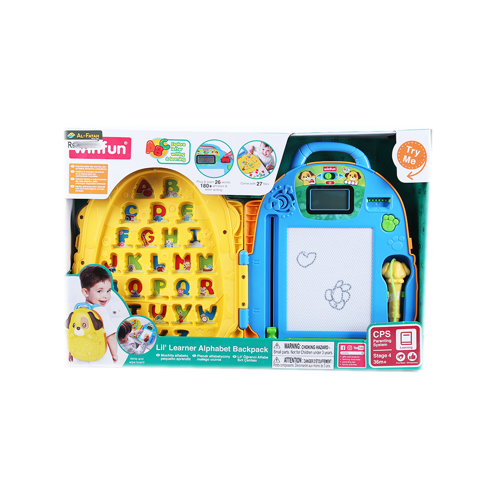 1205 WF ALPHABAT BACKPACK Default Title - MamasJan Toys