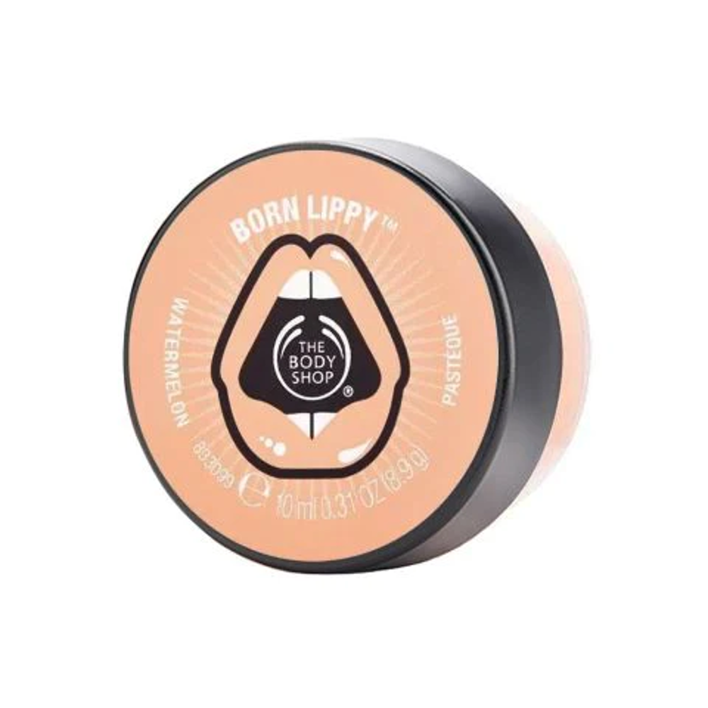 BODY SHOP BORN LIPPY WATERMELON LIP BUTTER 10 ML Default Title - MamasJan Makeup