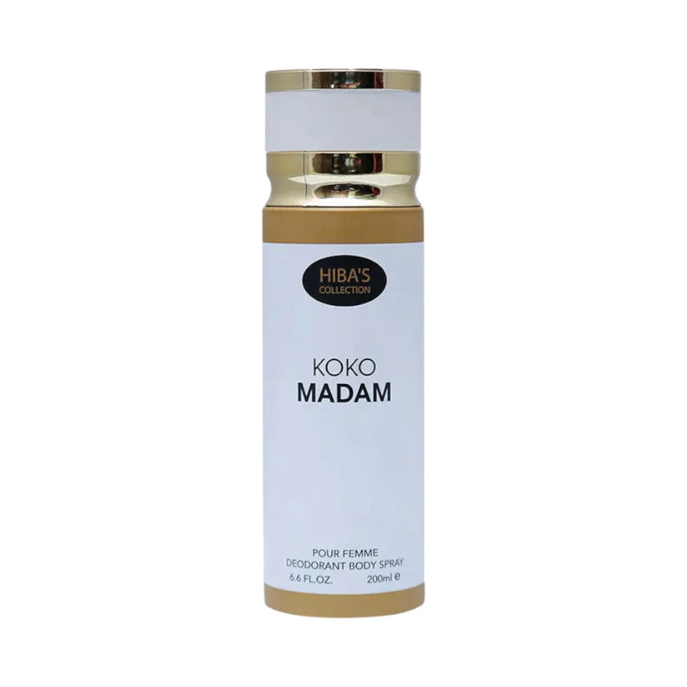 HIBAS COLLECTION DEODORANT KOKO MADAM 200 ML Default Title - MamasJan Grocery Nonfood