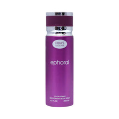 HIBA'S COLLECTION DEODORANT EPHORAL 200 ML Default Title - MamasJan Grocery Nonfood