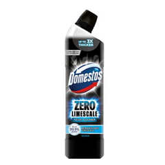 DOMESTOS TOILET CLEANER ZERO LIMESCALE OCEAN POWER 750 ML Default Title - MamasJan Grocery Nonfood