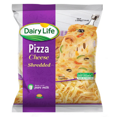 DAIRY LIFE PIZZA CHEESE SHREDDED 200GM Default Title - MamasJan Grocery