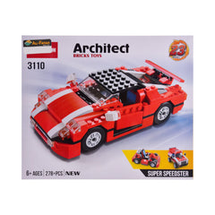 3110B JISI ARCHITECT CAR BLOCKS Default Title - MamasJan Toys