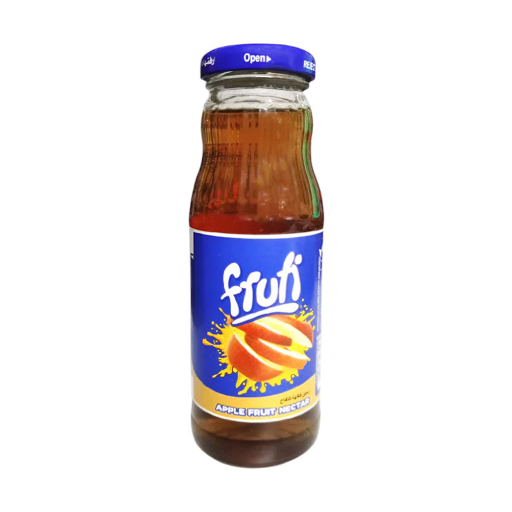 FRUTI APPLE JUICE GLASS BOTTLE 200 ML Default Title - MamasJan Grocery