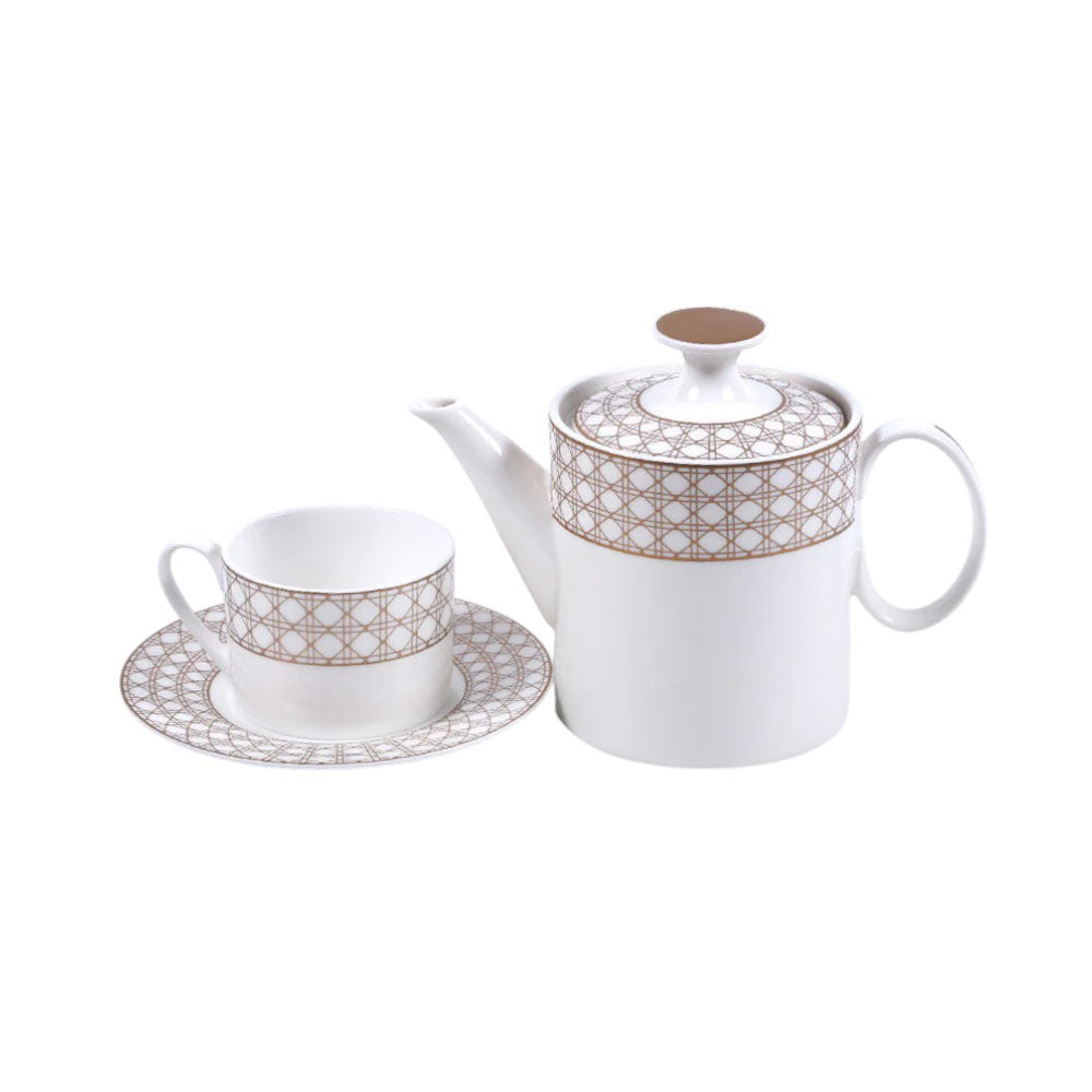 DINNER SET ROYAL BISTRO 85PC DO01 Default Title - MamasJan Crockery