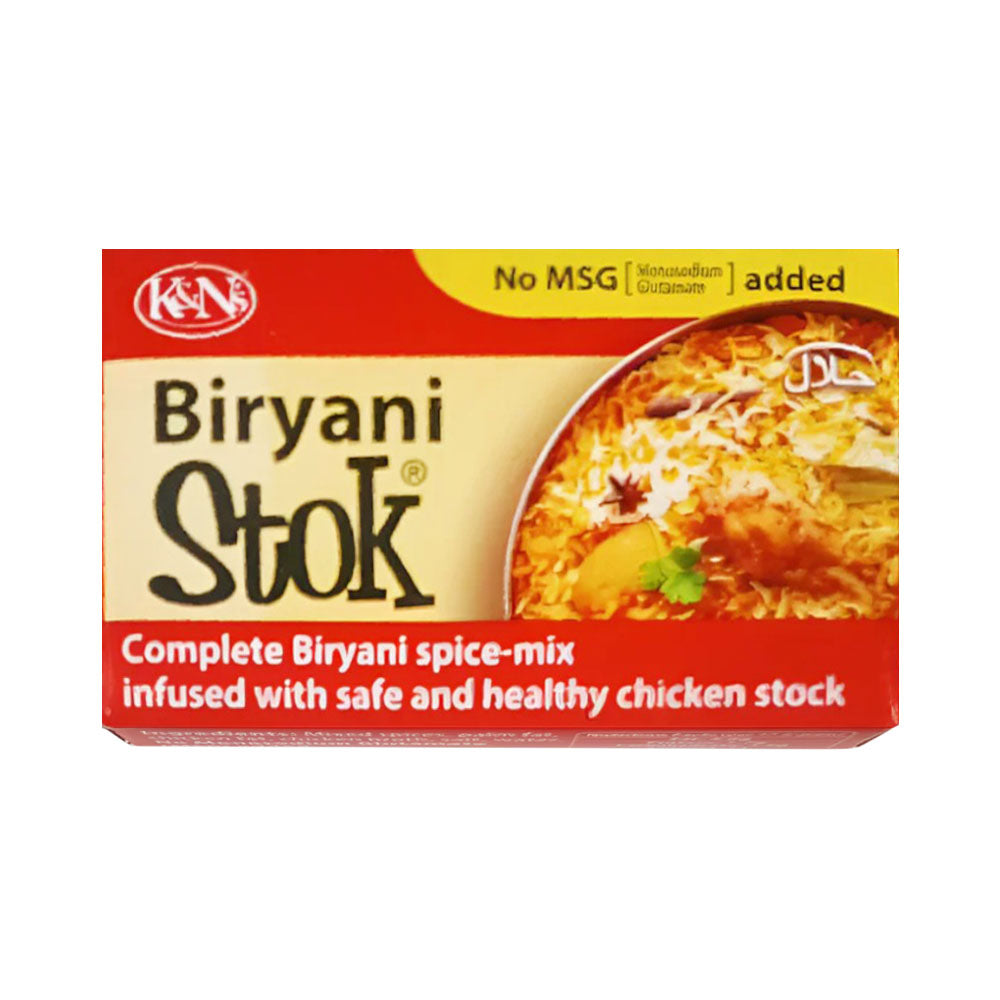 K AND N STOK BIRYANI CUBE 17.6 GM Default Title - MamasJan Grocery