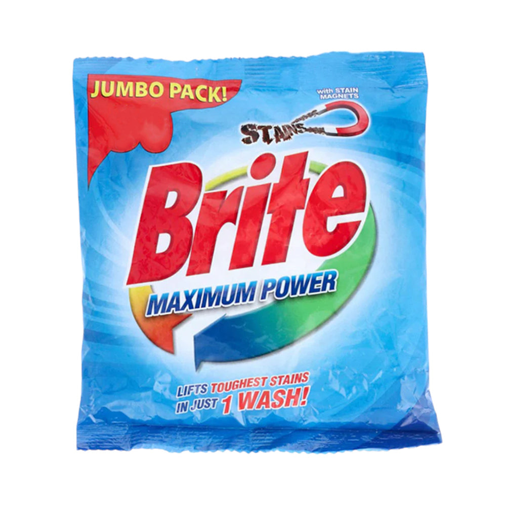 BRITE MAXIMUM POWER JUMBO PACK 115 GM Default Title - MamasJan Grocery Nonfood