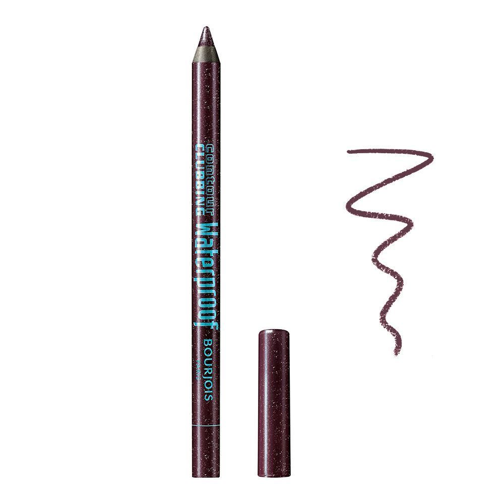 BOURJOIS CONTOUR CLUBBING WATERPROOF EYELINER 73 PLUM BERRY Default Title - MamasJan Makeup