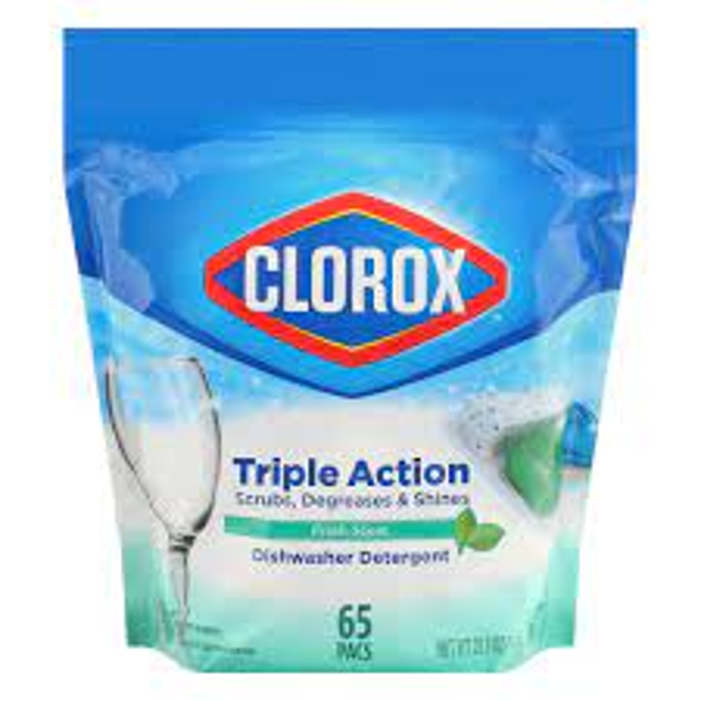 CLOROX DISHWASH POWDER FRESH SCENT TRIPLE ACTION 12.9 OZ Default Title - MamasJan Grocery Nonfood