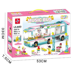 LX.A453 BUS BLOCKS 742 PCS IR (3+ YEAR) Default Title - MamasJan Toys