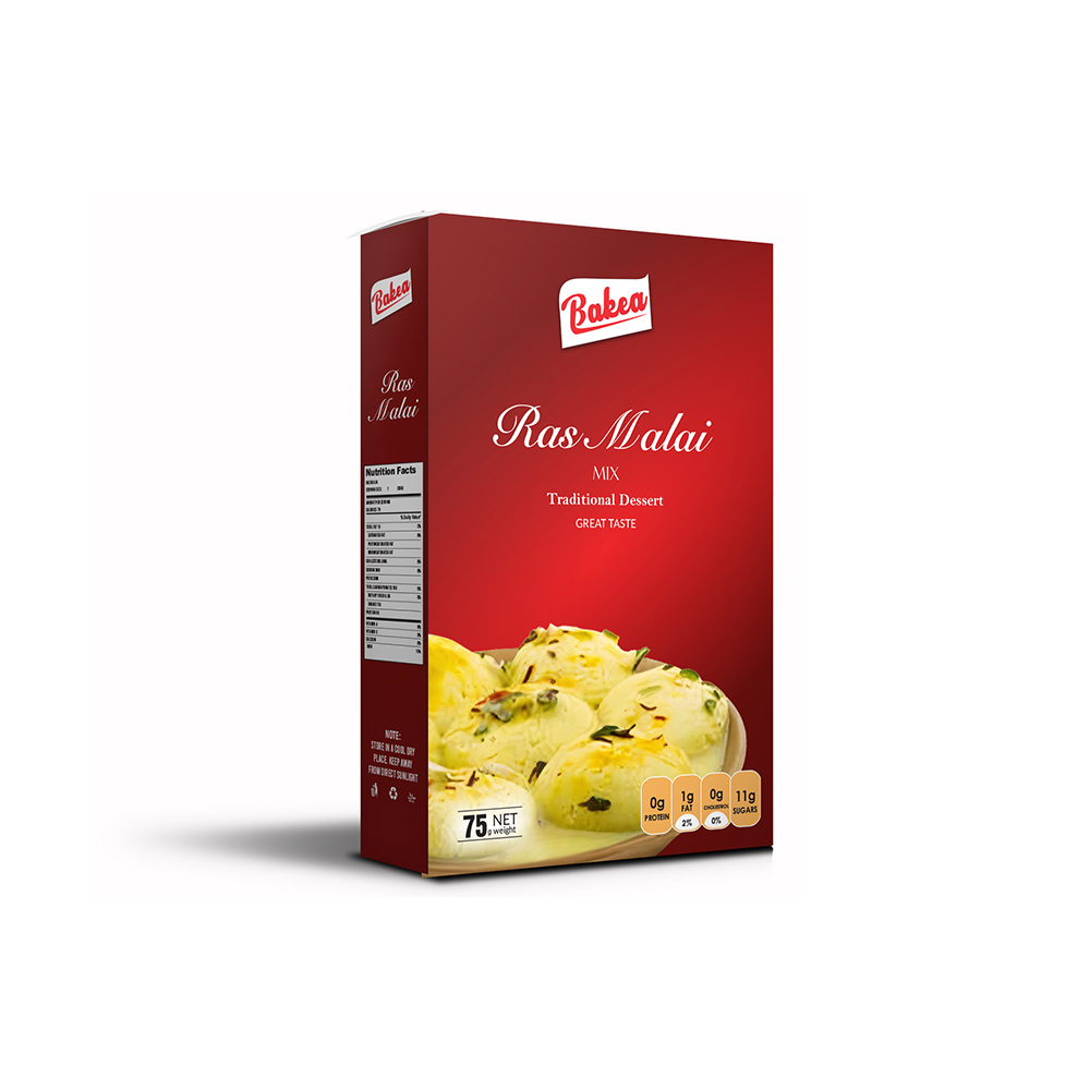 BAKEA RAS MALAI MIX 75GM Default Title - MamasJan Grocery