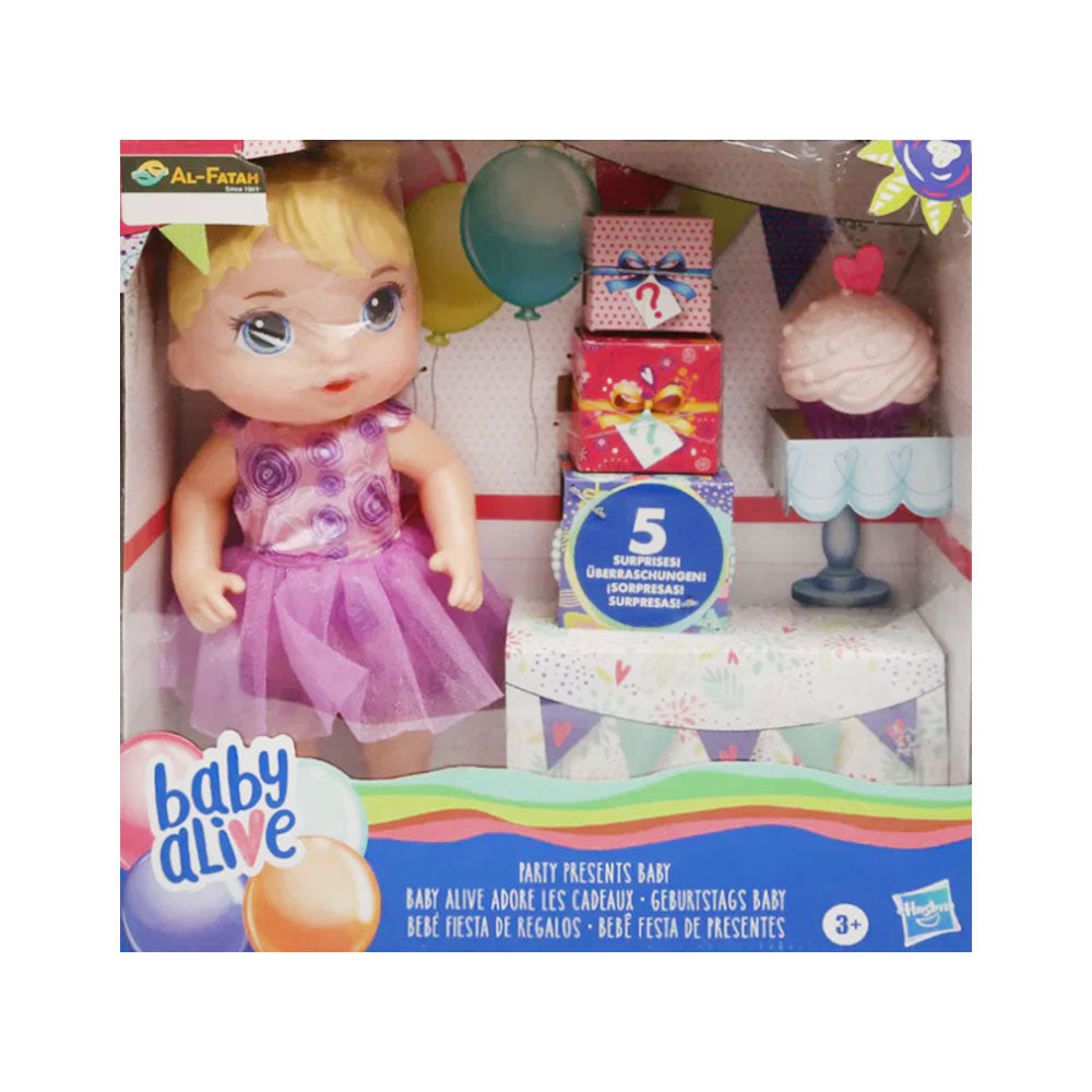 E8719 Hbr Party Baby Blonde Doll Default Title - MamasJan Toys