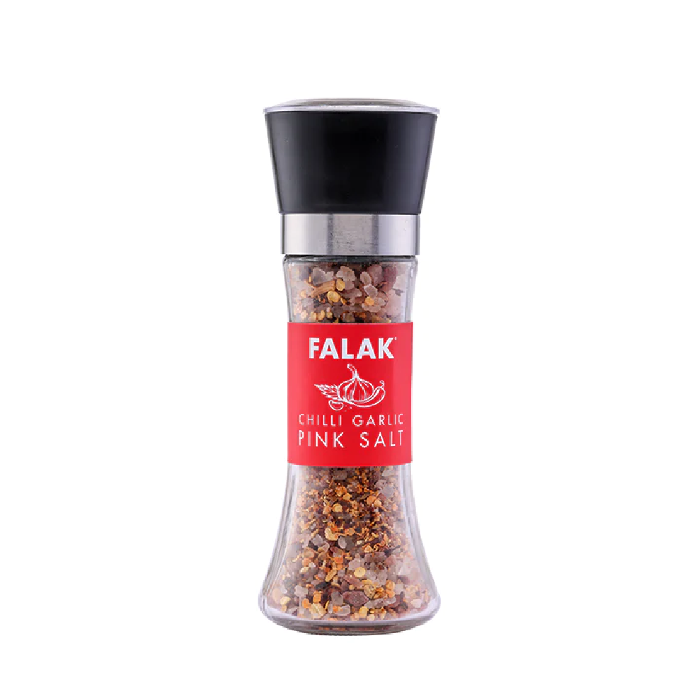FALAK CHILLI GARLIC PINK SALT 150 GM Default Title - MamasJan Grocery