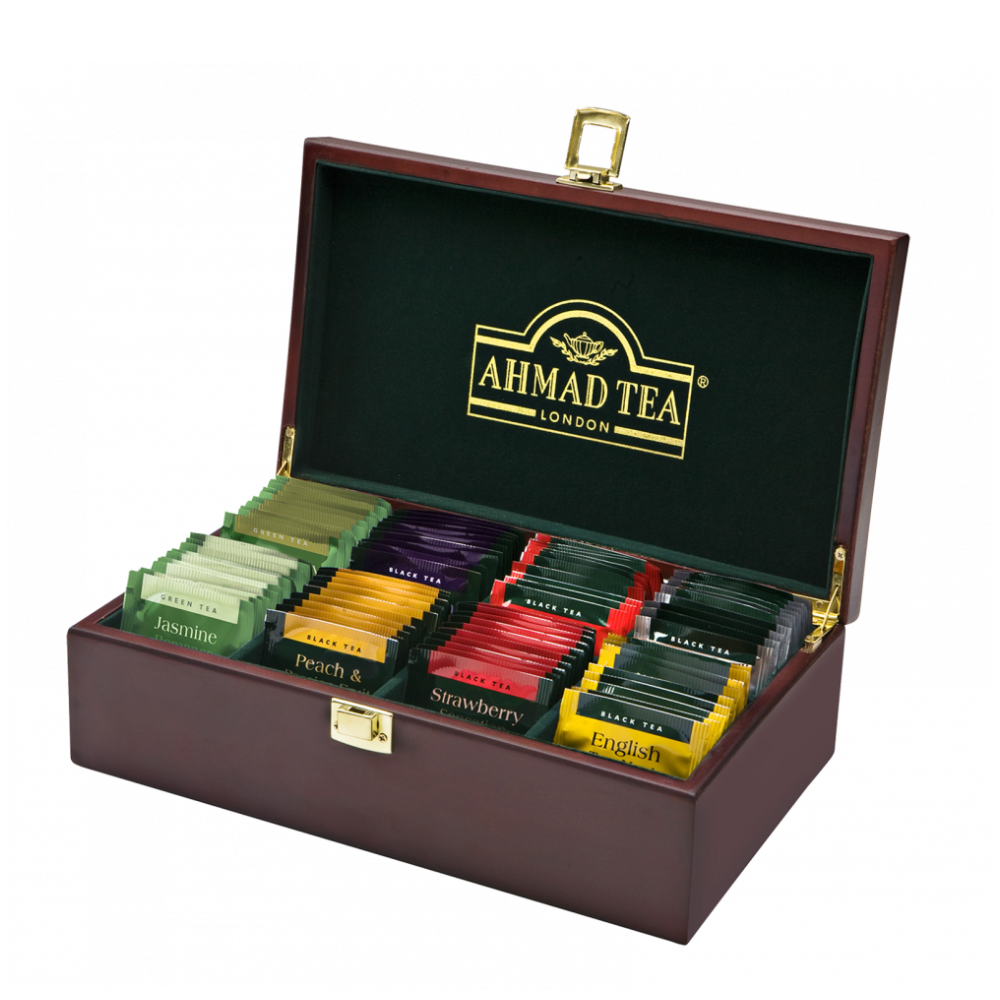 AHMAD TEA LONDON TEA KEEPER BOX AT921E Default Title - MamasJan Grocery