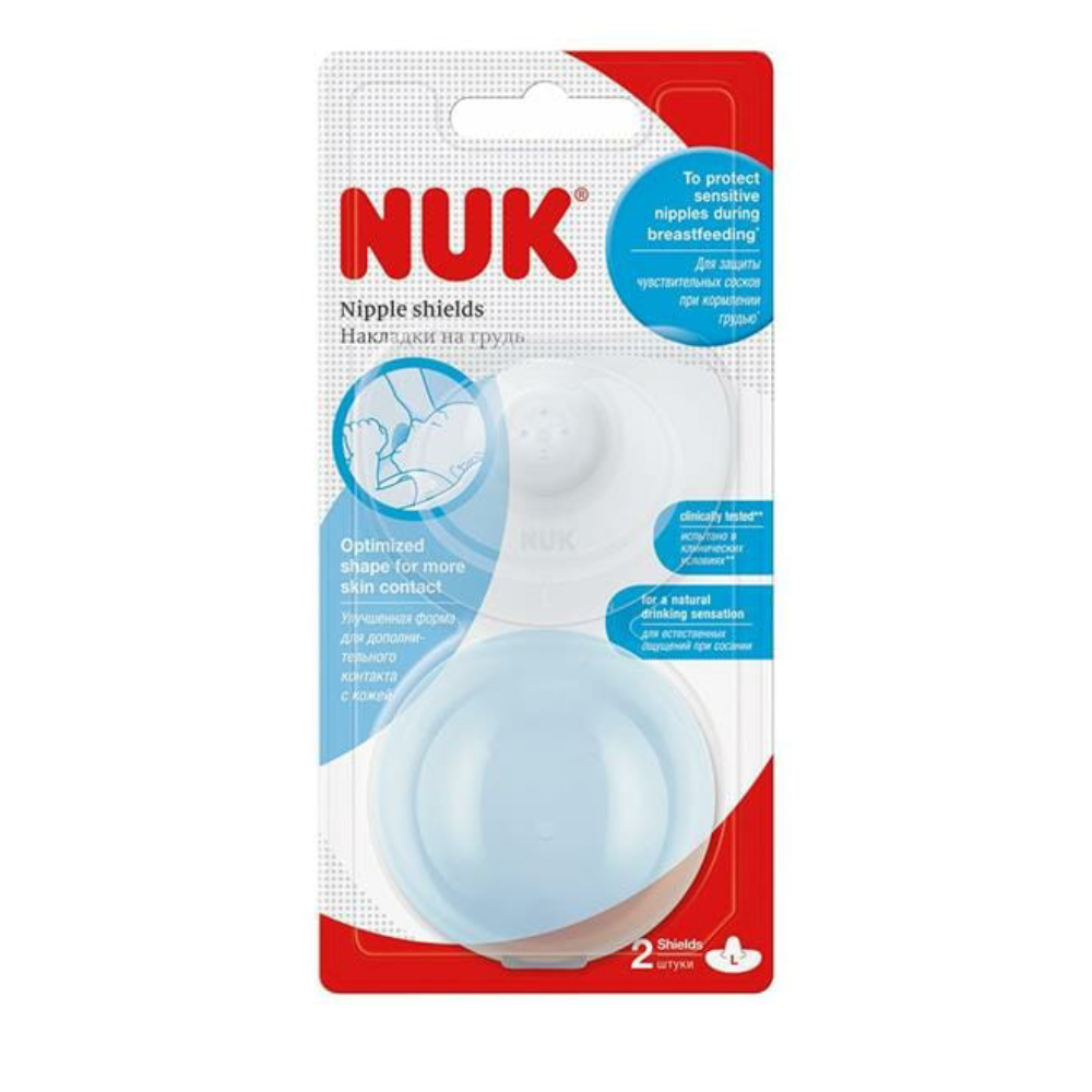 NUK NIPPLE SHD SI L 2/B CL2 10721314 Default Title - MamasJan Grocery Nonfood