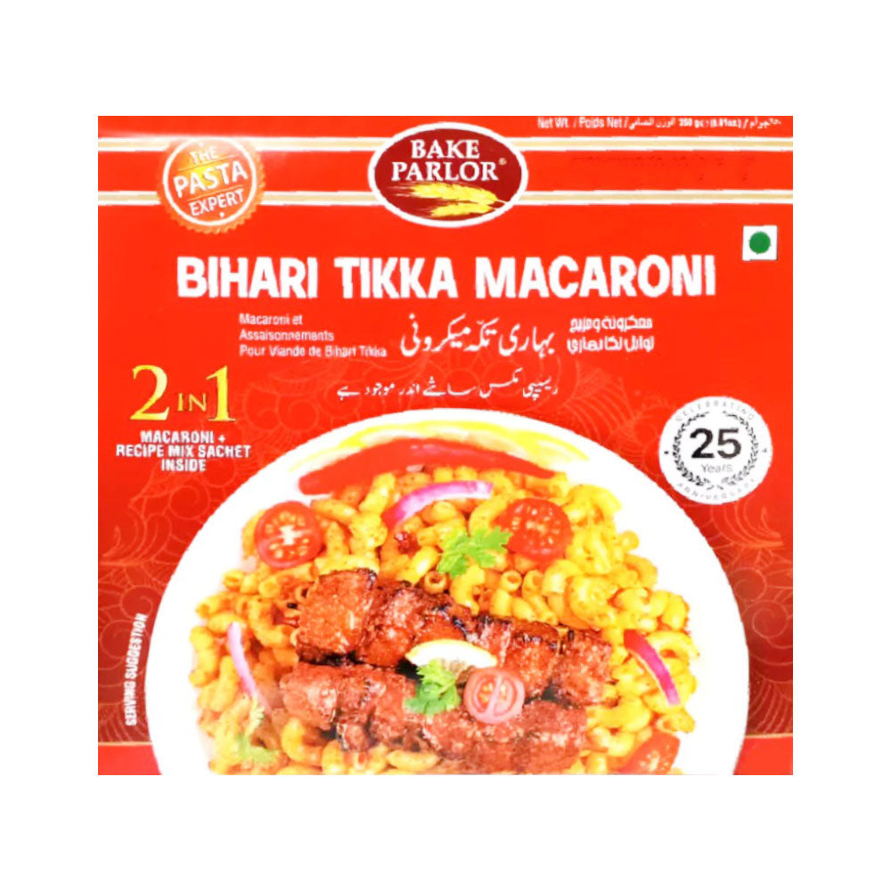 BAKE PARLOR BIHARI TIKKA MACARONI 2 IN 1 250 GM Default Title - MamasJan Grocery