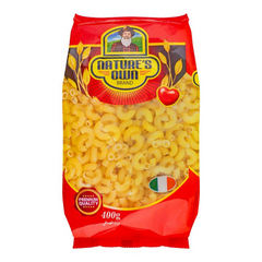 NATURES OWN BRAND MEDIUM ELBOW 400 GM Default Title - MamasJan Grocery
